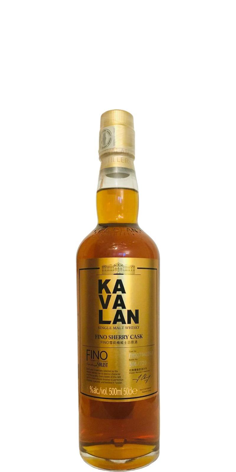 Kavalan Solist  Fino