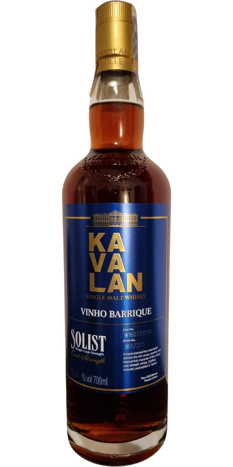 Kavalan Solist  Vinho Barrique