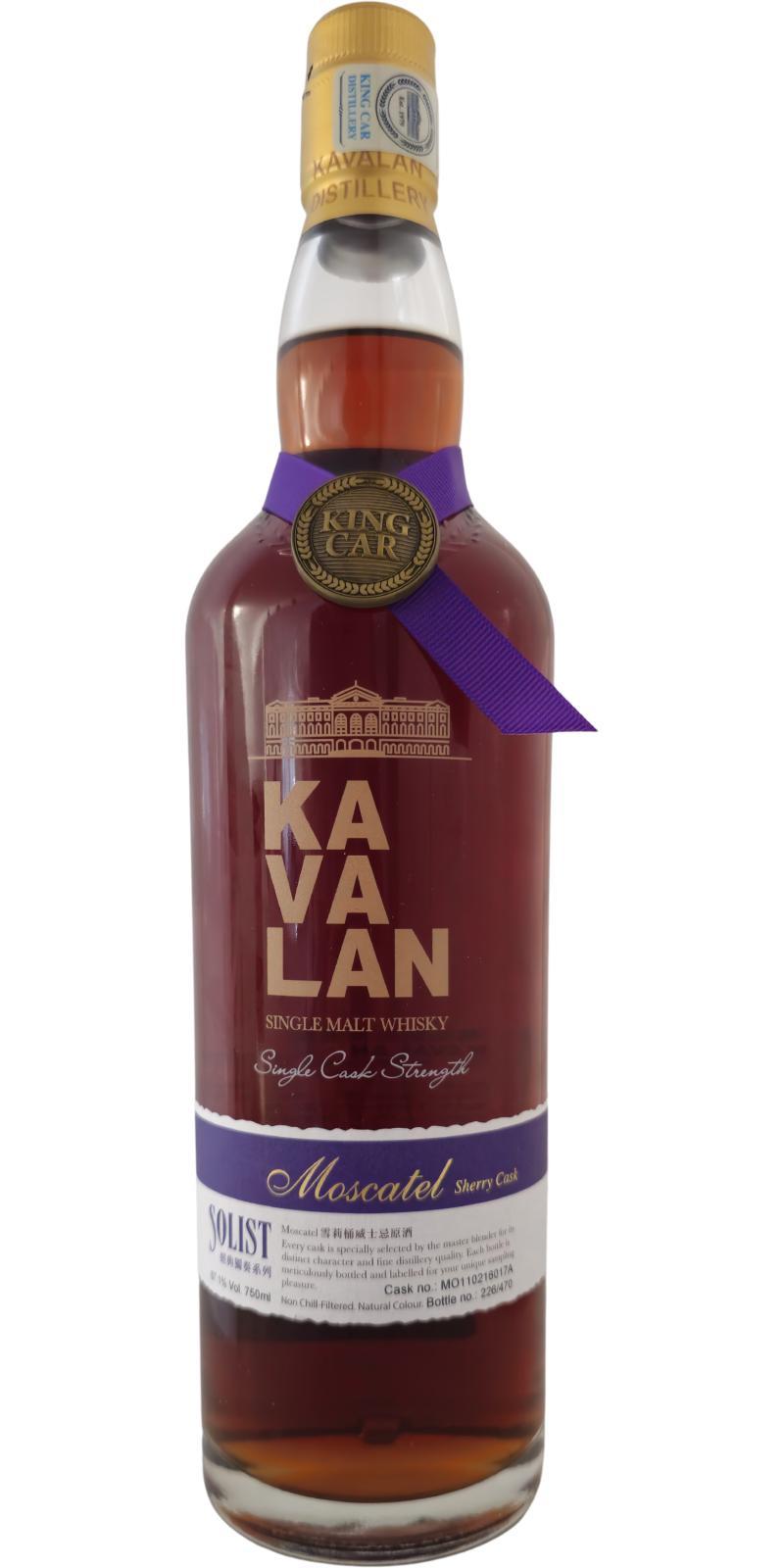 Kavalan Solist  Moscatel Sherry Cask