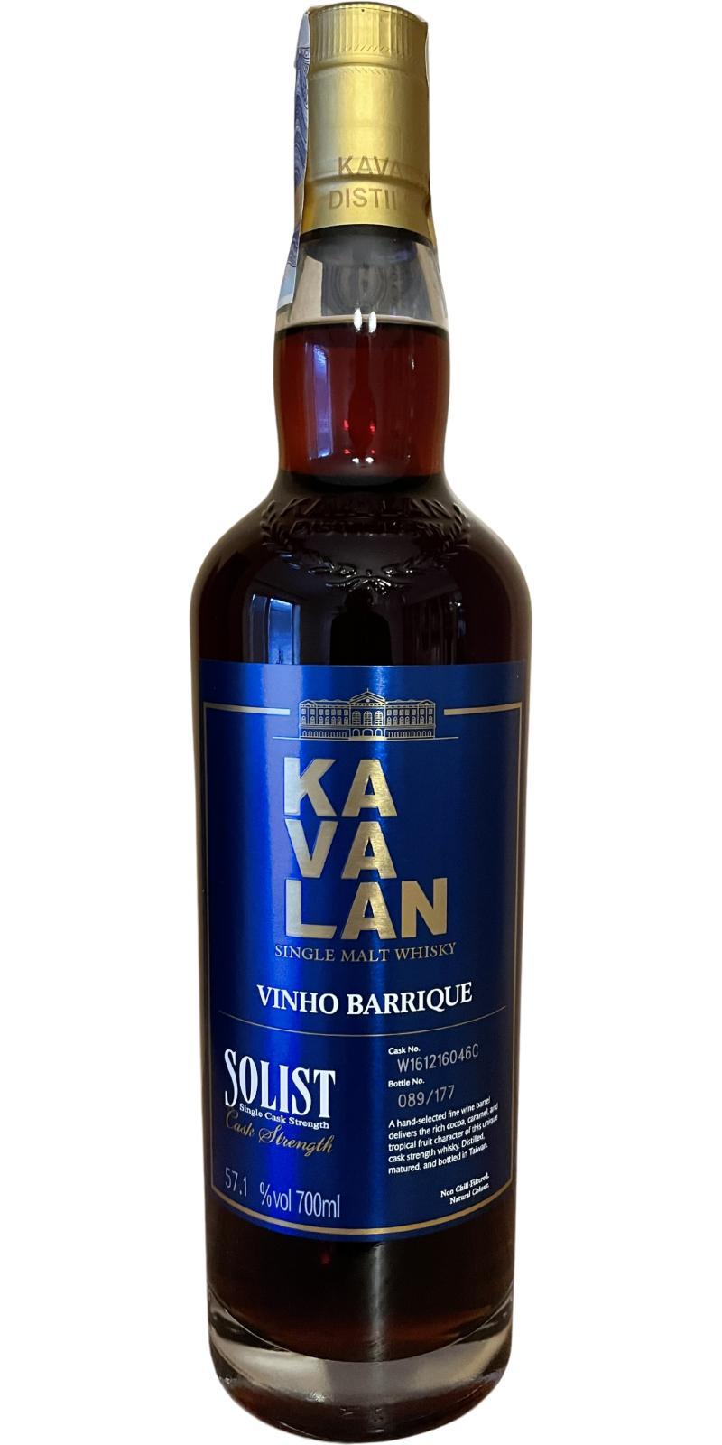 Kavalan Solist  Vinho Barrique