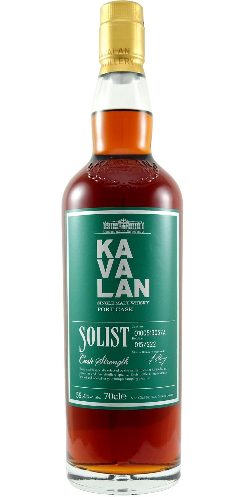 Kavalan Solist  Port Cask