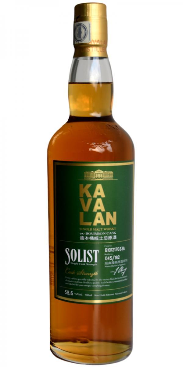 Kavalan Solist  ex-Bourbon Cask