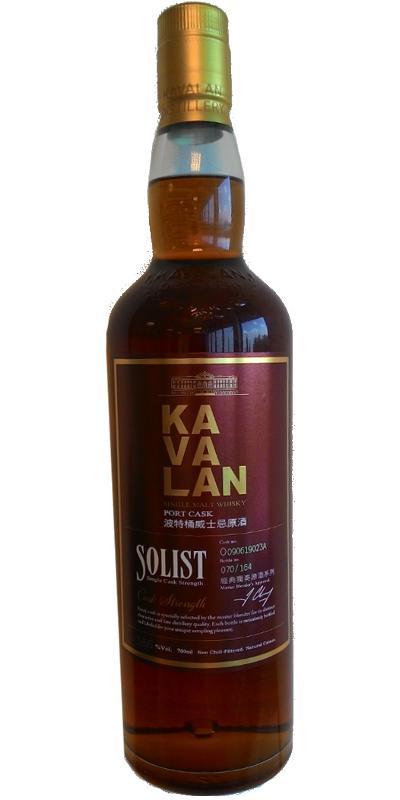 Kavalan Solist  Port Cask