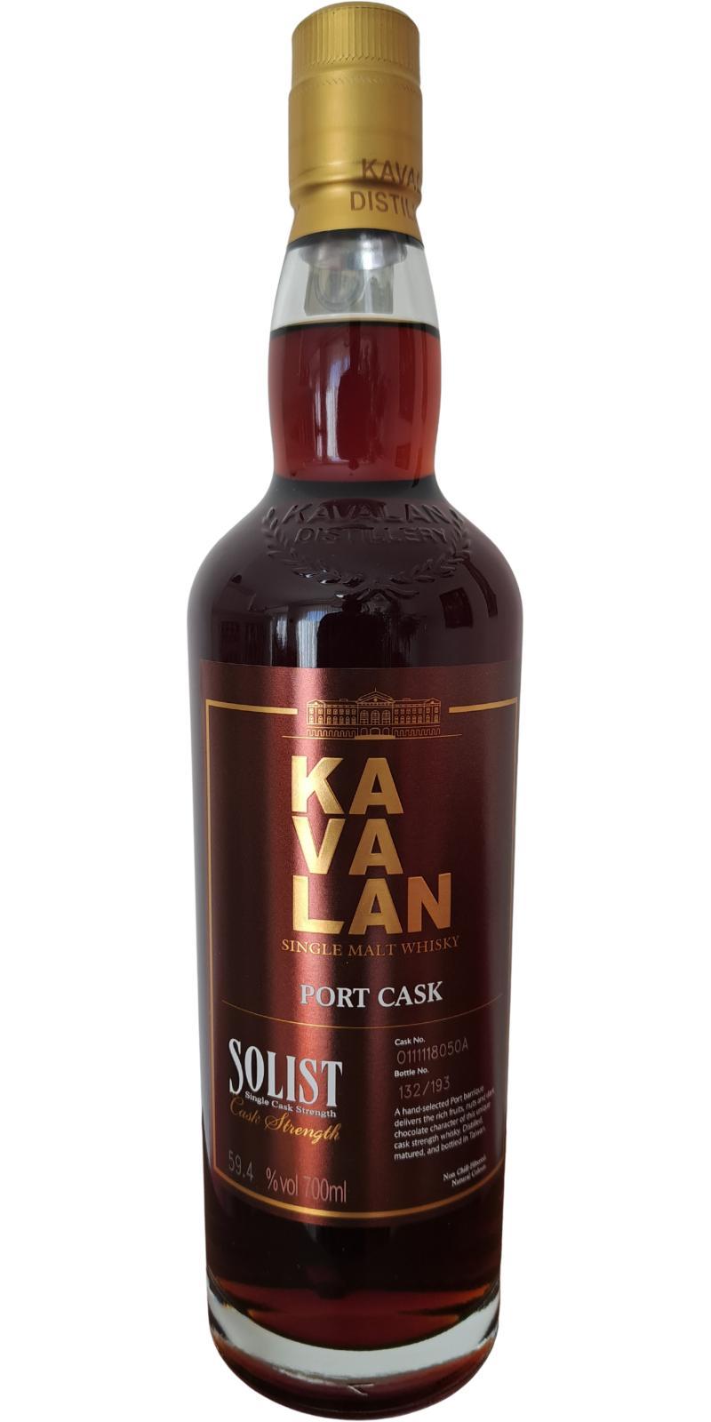 Kavalan Solist  Port Cask