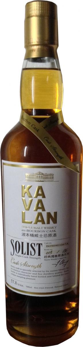 Kavalan Solist  ex-Bourbon Cask