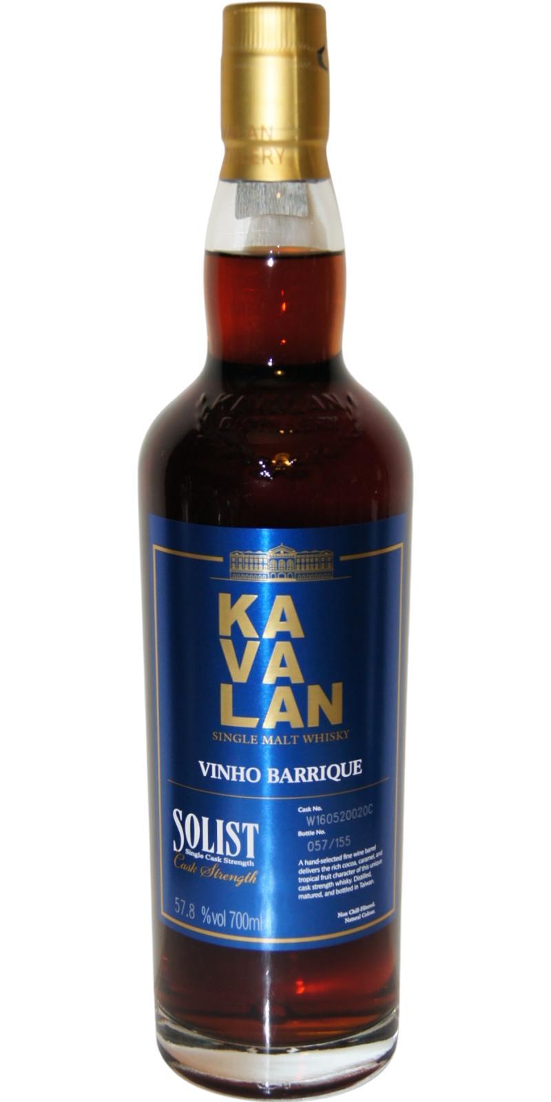 Kavalan Solist  Vinho Barrique