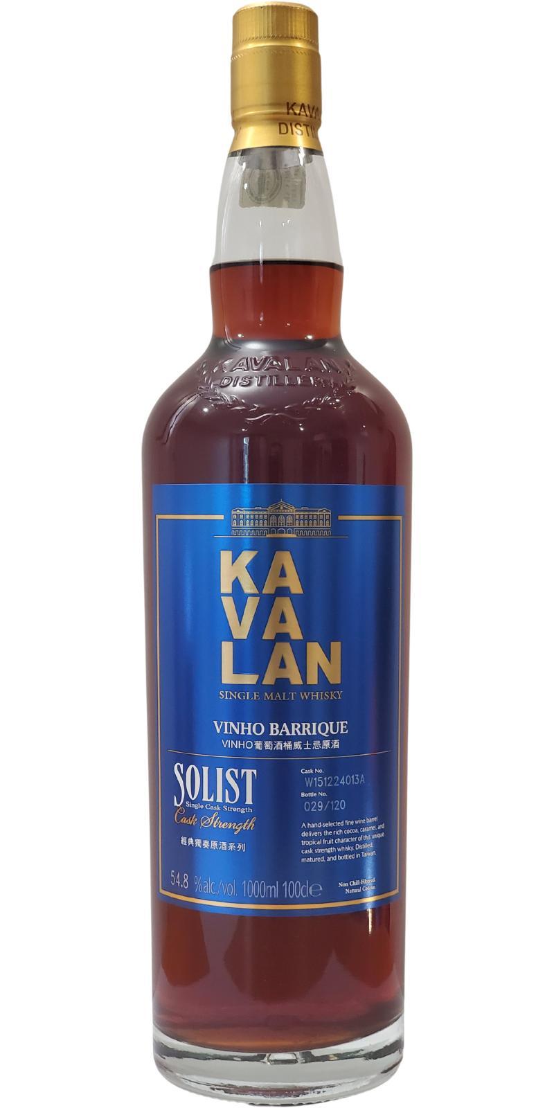 Kavalan Solist  Vinho Barrique
