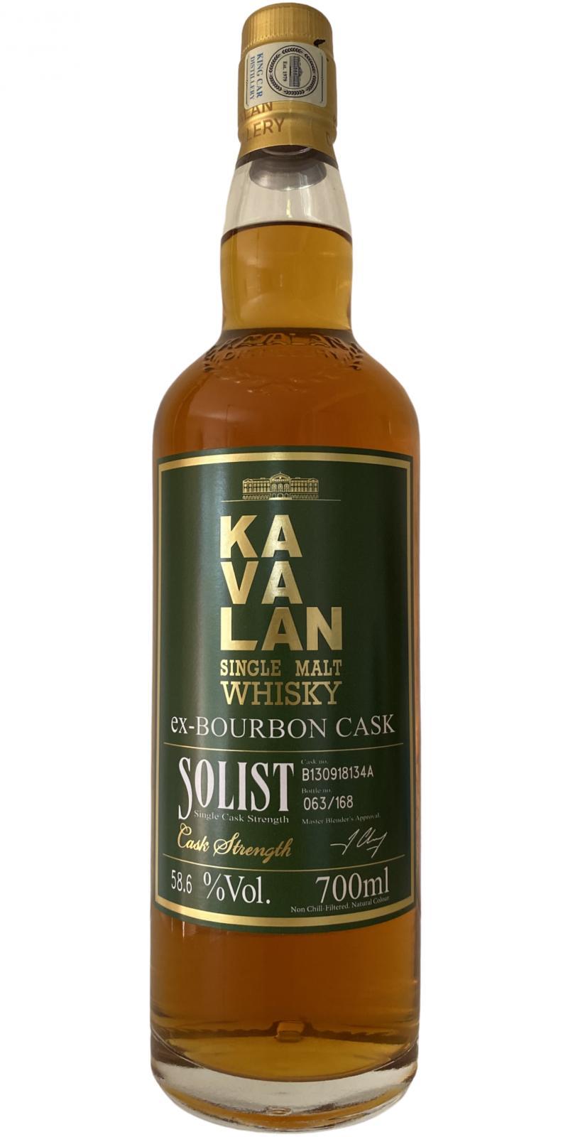 Kavalan Solist  ex-Bourbon Cask