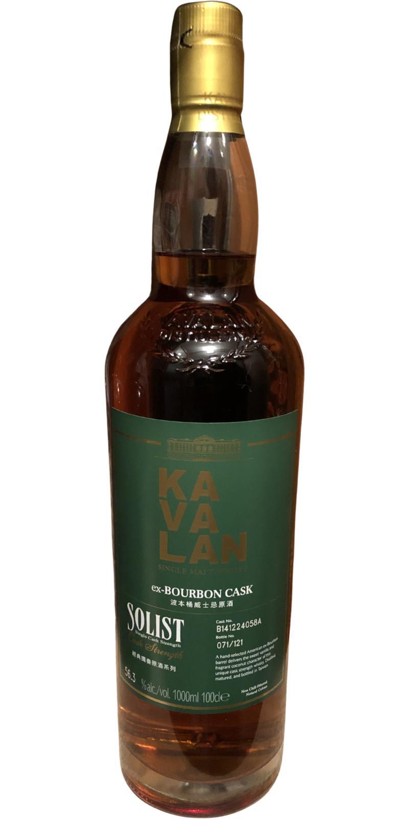 Kavalan Solist  ex-Bourbon Cask
