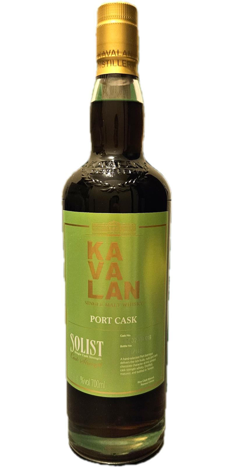 Kavalan Solist  Port Cask