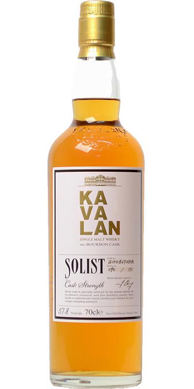 Kavalan Solist  ex-Bourbon Cask