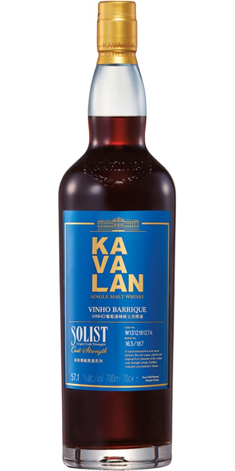 Kavalan Solist  Vinho Barrique