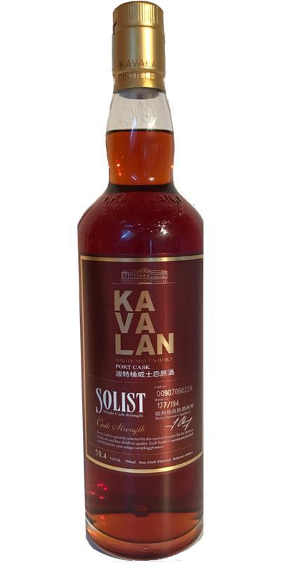 Kavalan Solist  Port Cask