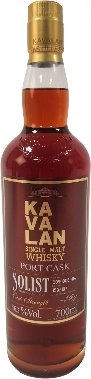 Kavalan Solist  Port Cask