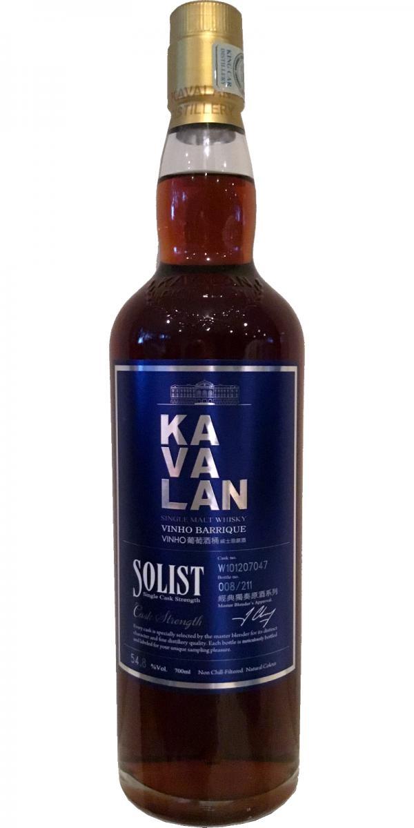 Kavalan Solist  Vinho Barrique