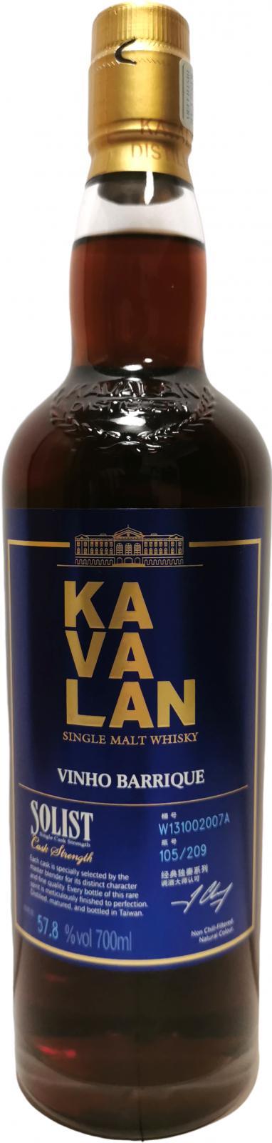 Kavalan Solist  Vinho Barrique