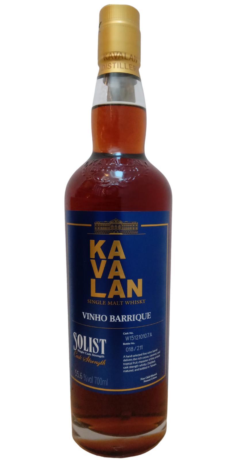 Kavalan Solist  Vinho Barrique