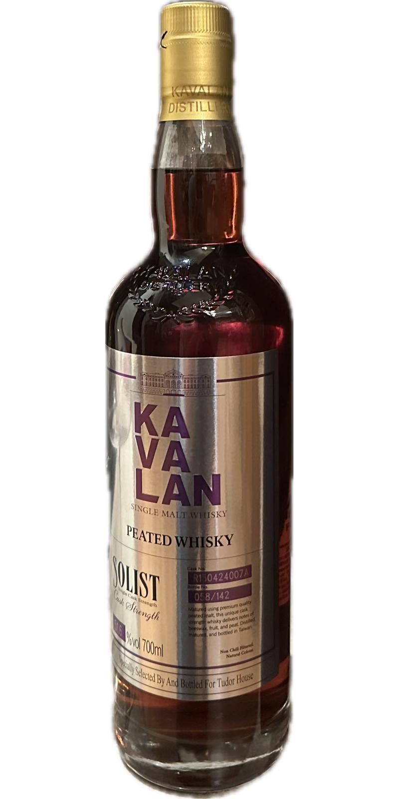 Kavalan Solist  Peated Whisky