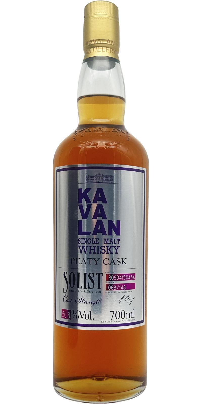 Kavalan Solist  Peaty Cask