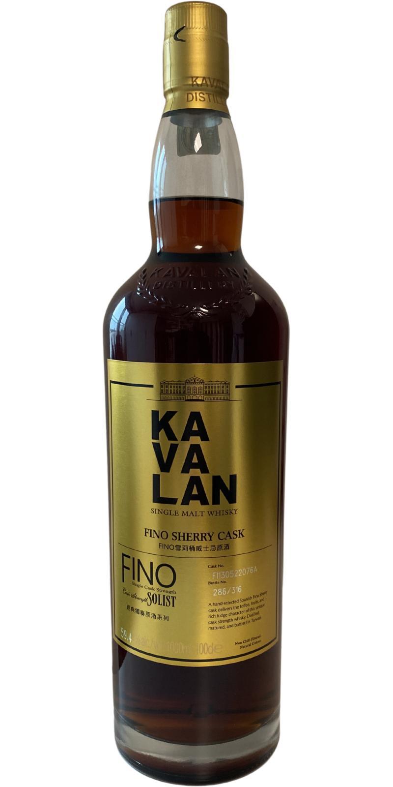 Kavalan Solist  Fino Sherry Cask