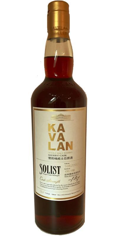 Kavalan Solist  Sherry Cask