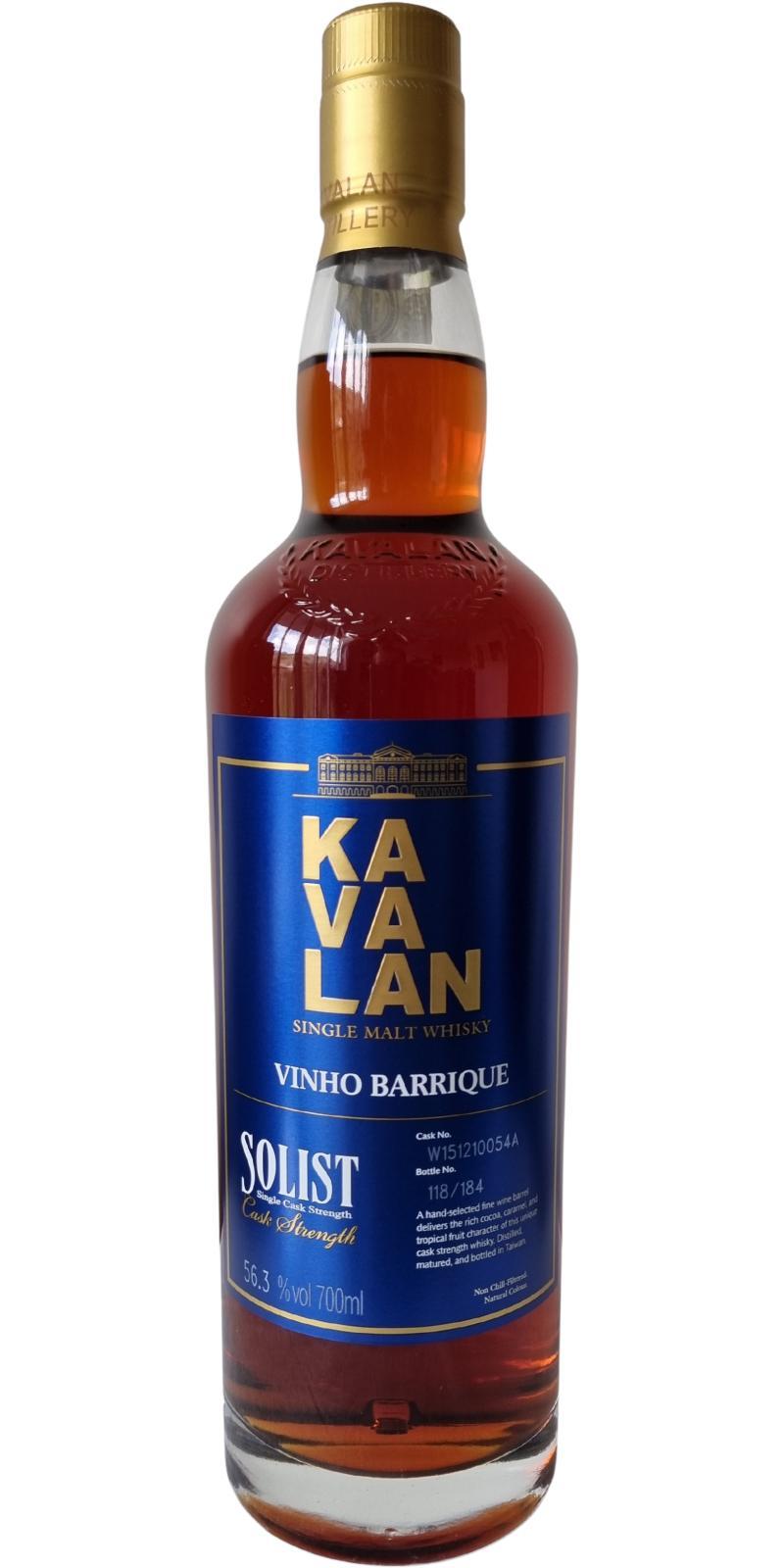 Kavalan Solist  Vinho Barrique