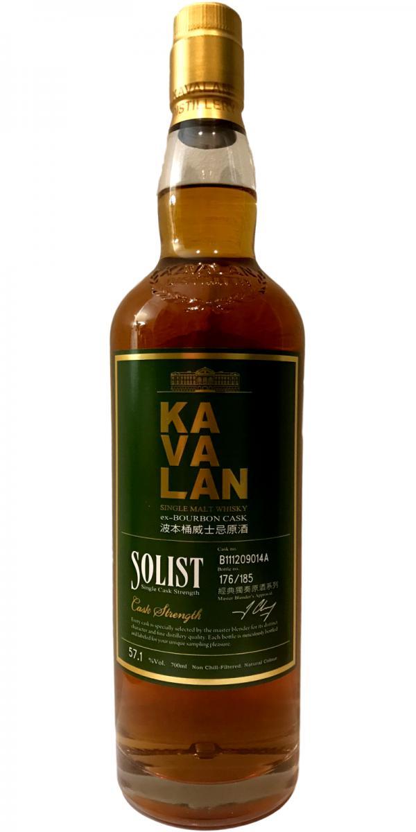 Kavalan Solist  ex-Bourbon Cask