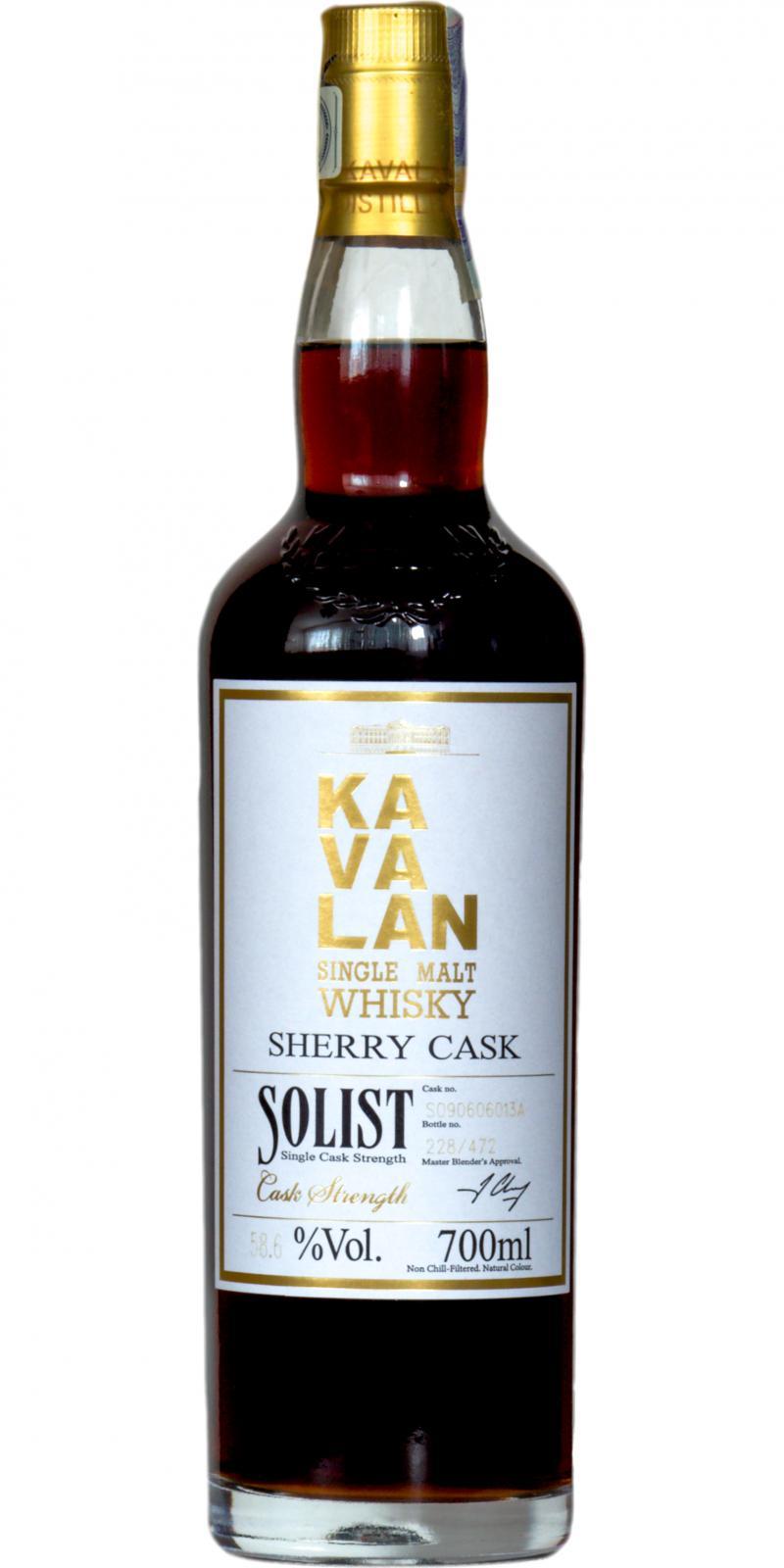 Kavalan Solist  Sherry Cask