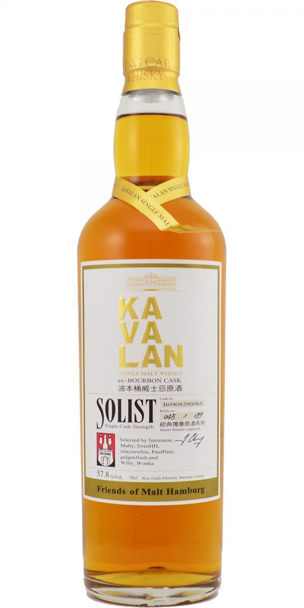 Kavalan Solist  ex-Bourbon Cask