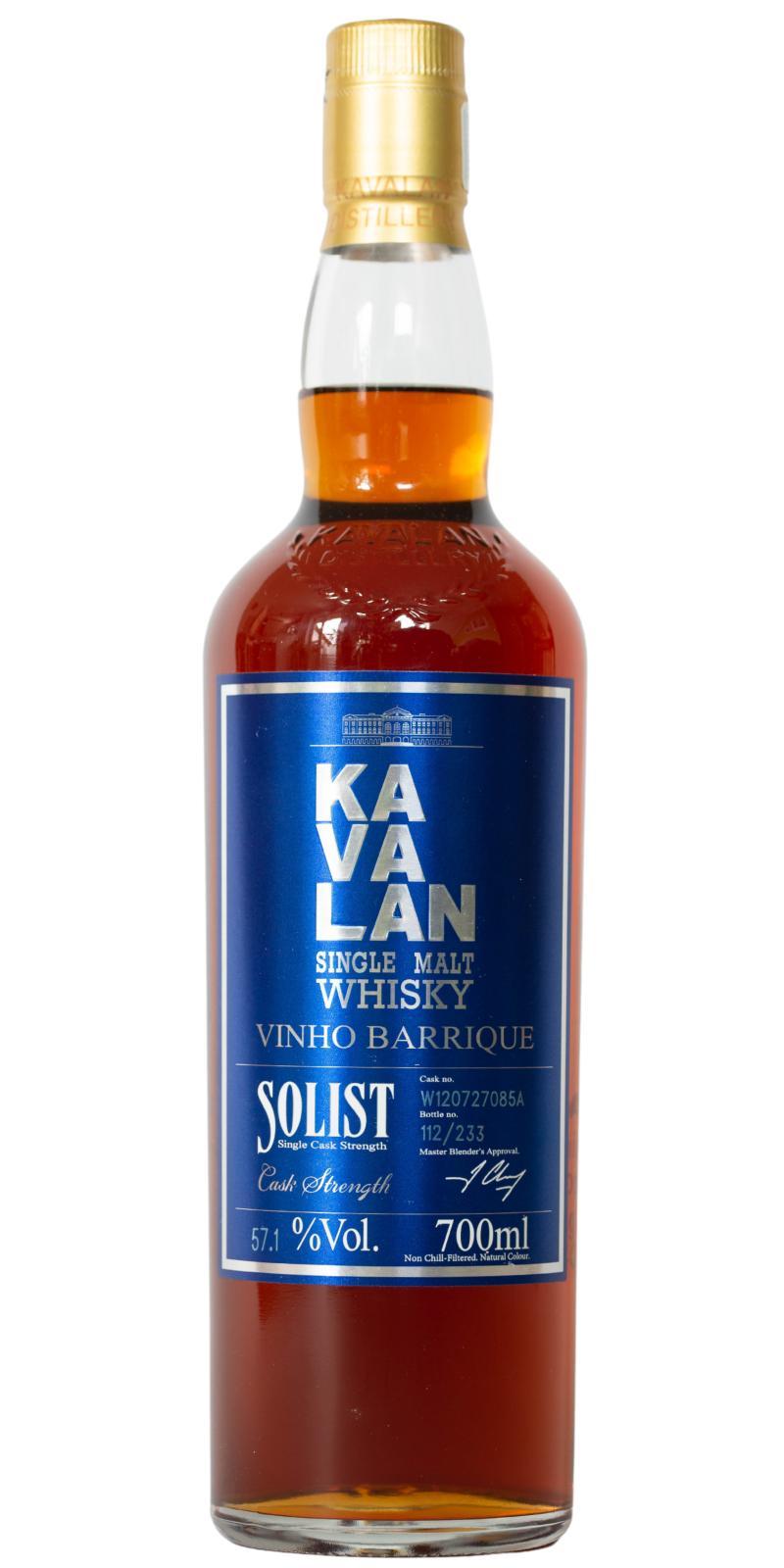 Kavalan Solist  Vinho Barrique