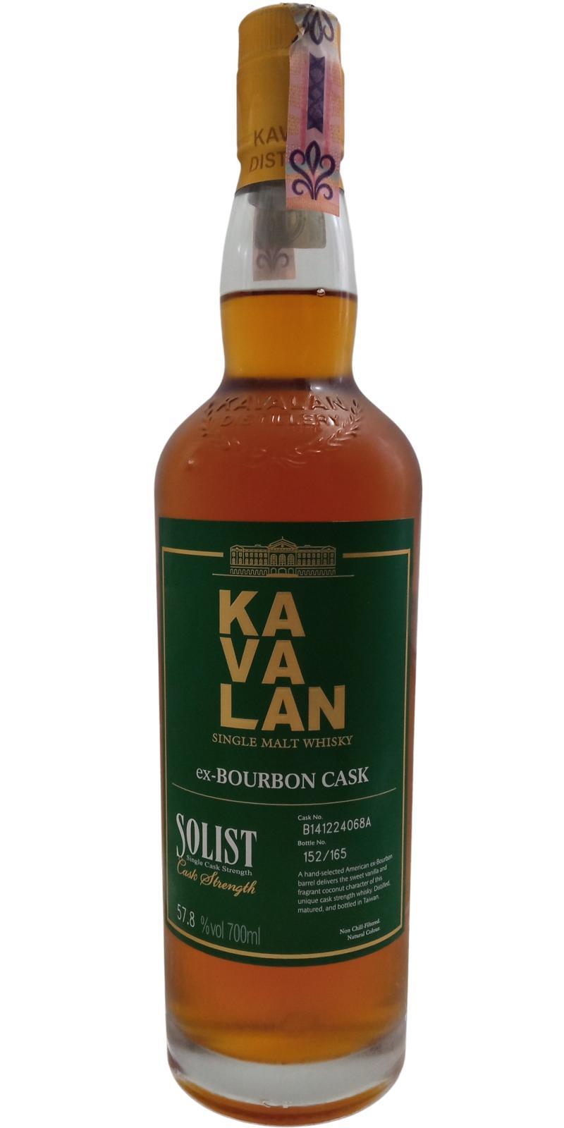 Kavalan Solist  ex-Bourbon Cask