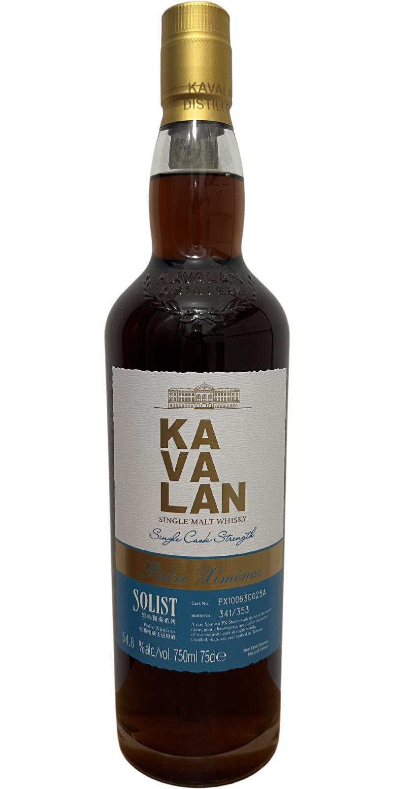 Kavalan Solist  Pedro Ximénez