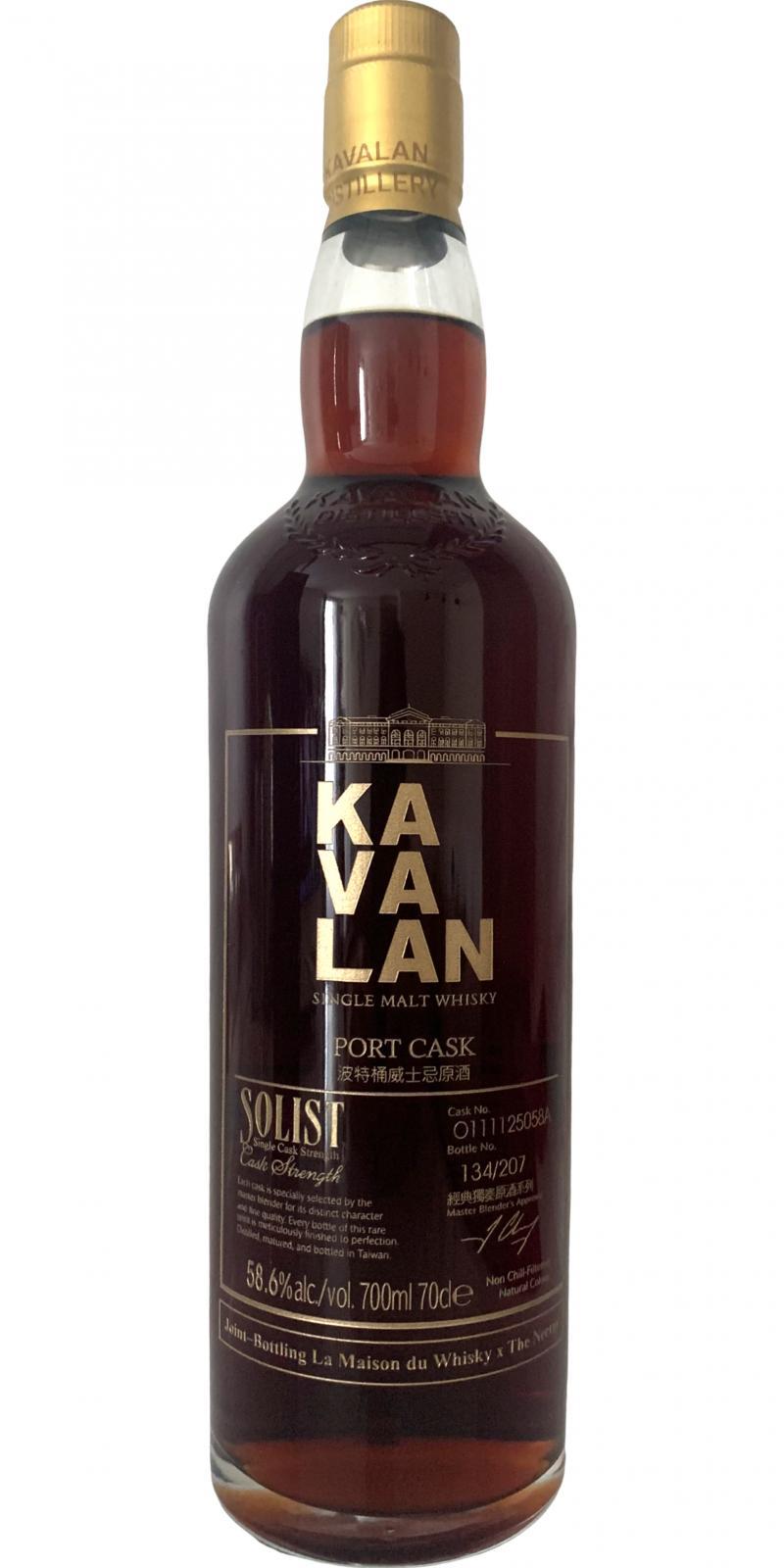 Kavalan Solist  Port Cask