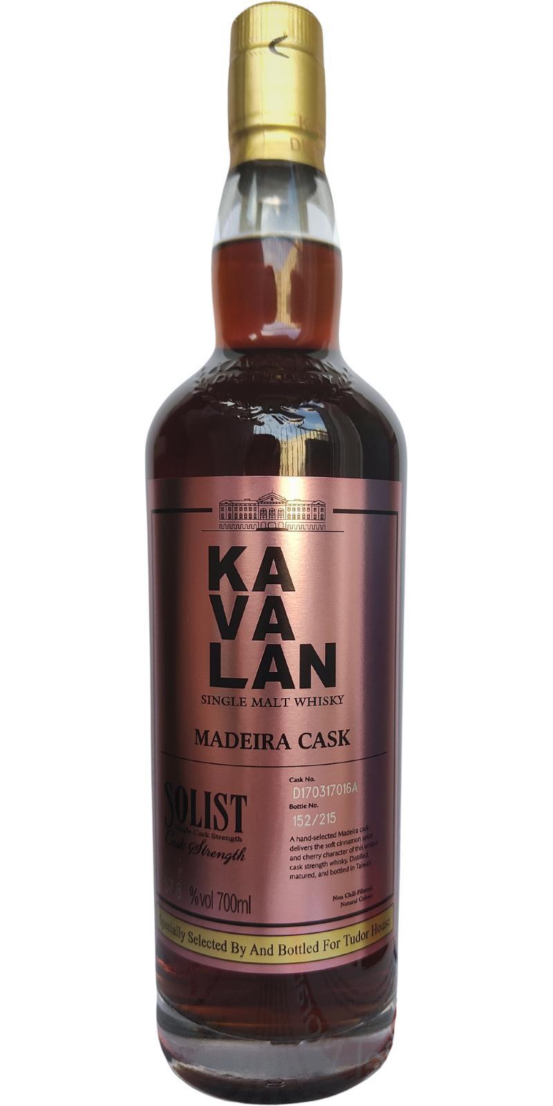 Kavalan Solist  Madeira Cask