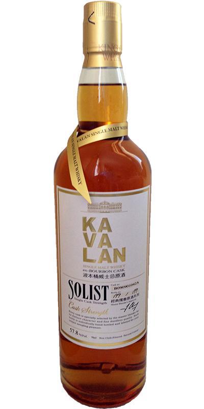 Kavalan Solist  ex-Bourbon Cask