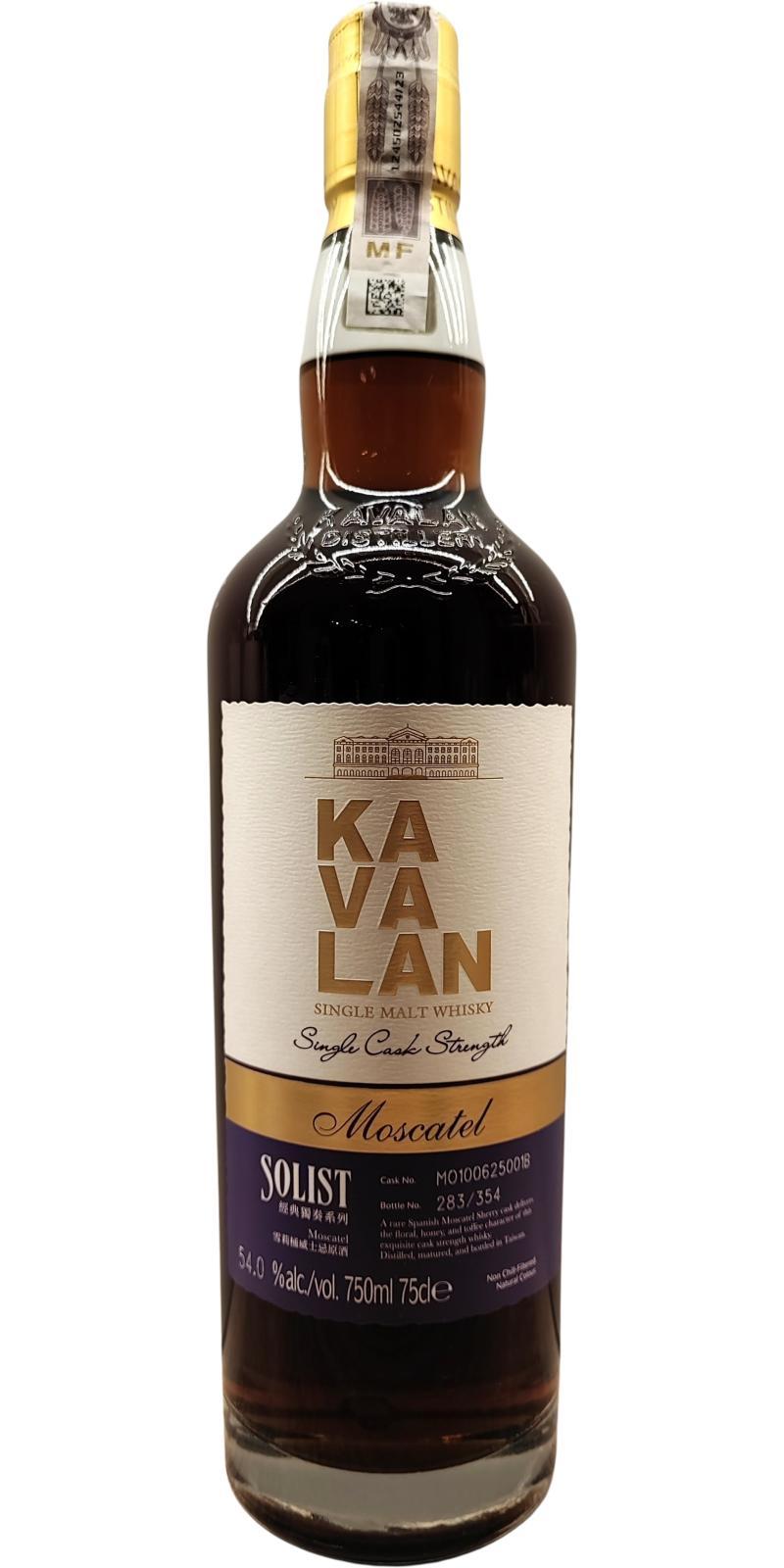 Kavalan Solist  Moscatel Cask
