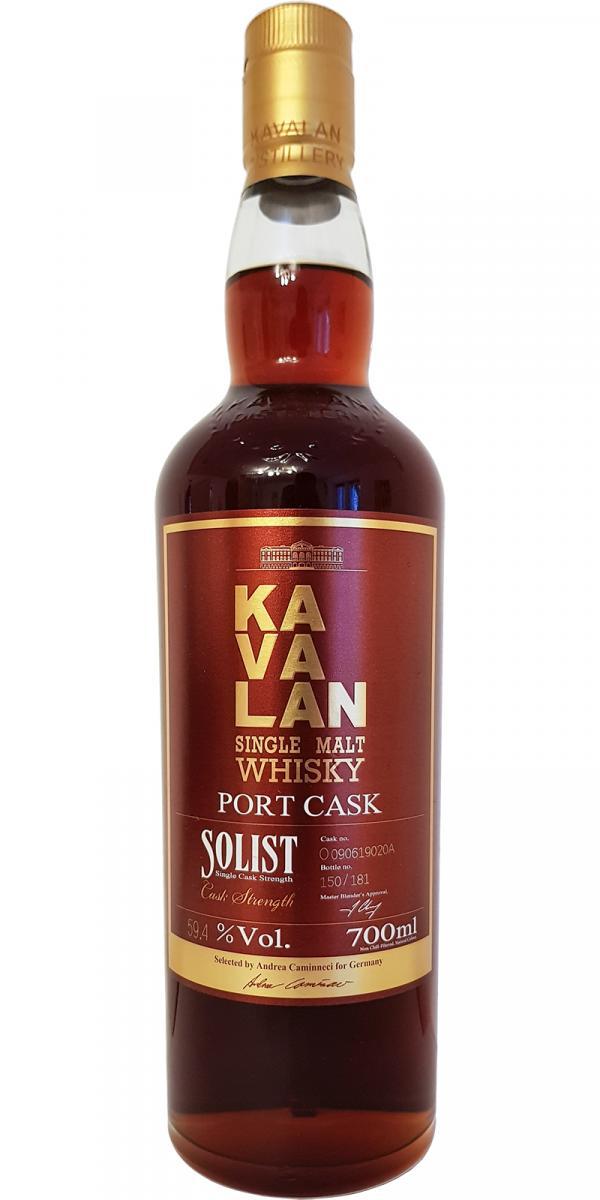 Kavalan Solist  Port Cask