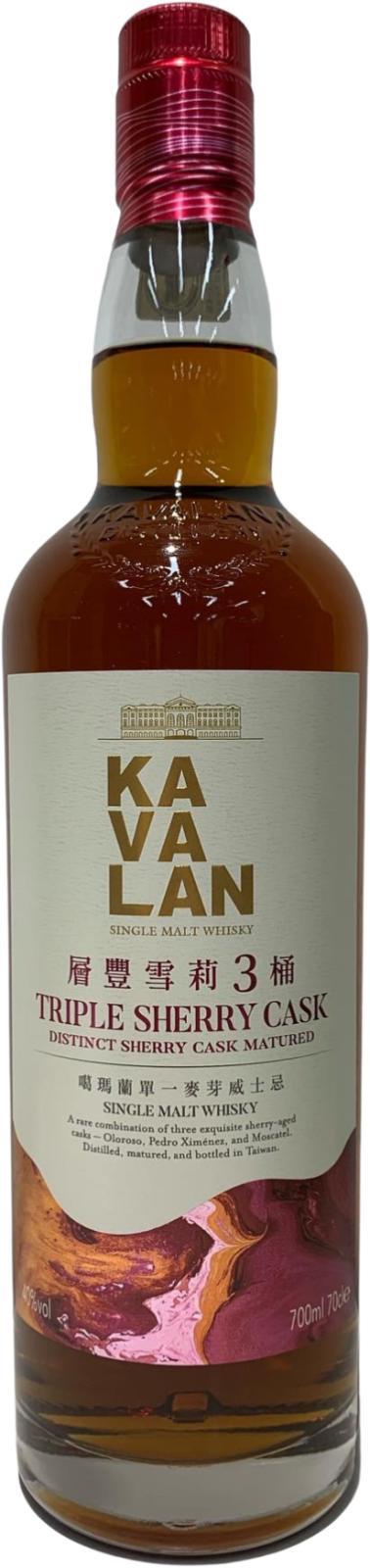 Kavalan Triple Sherry Cask