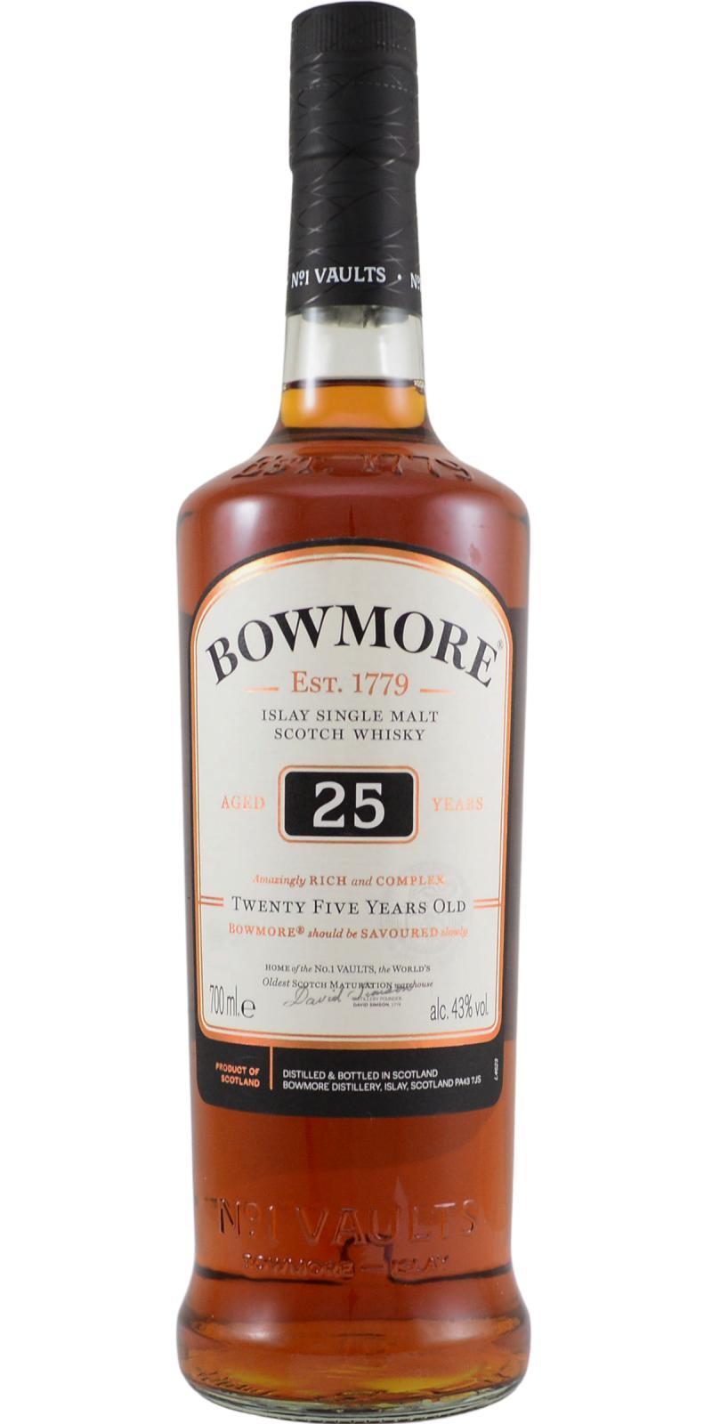 Bowmore 25-year-old