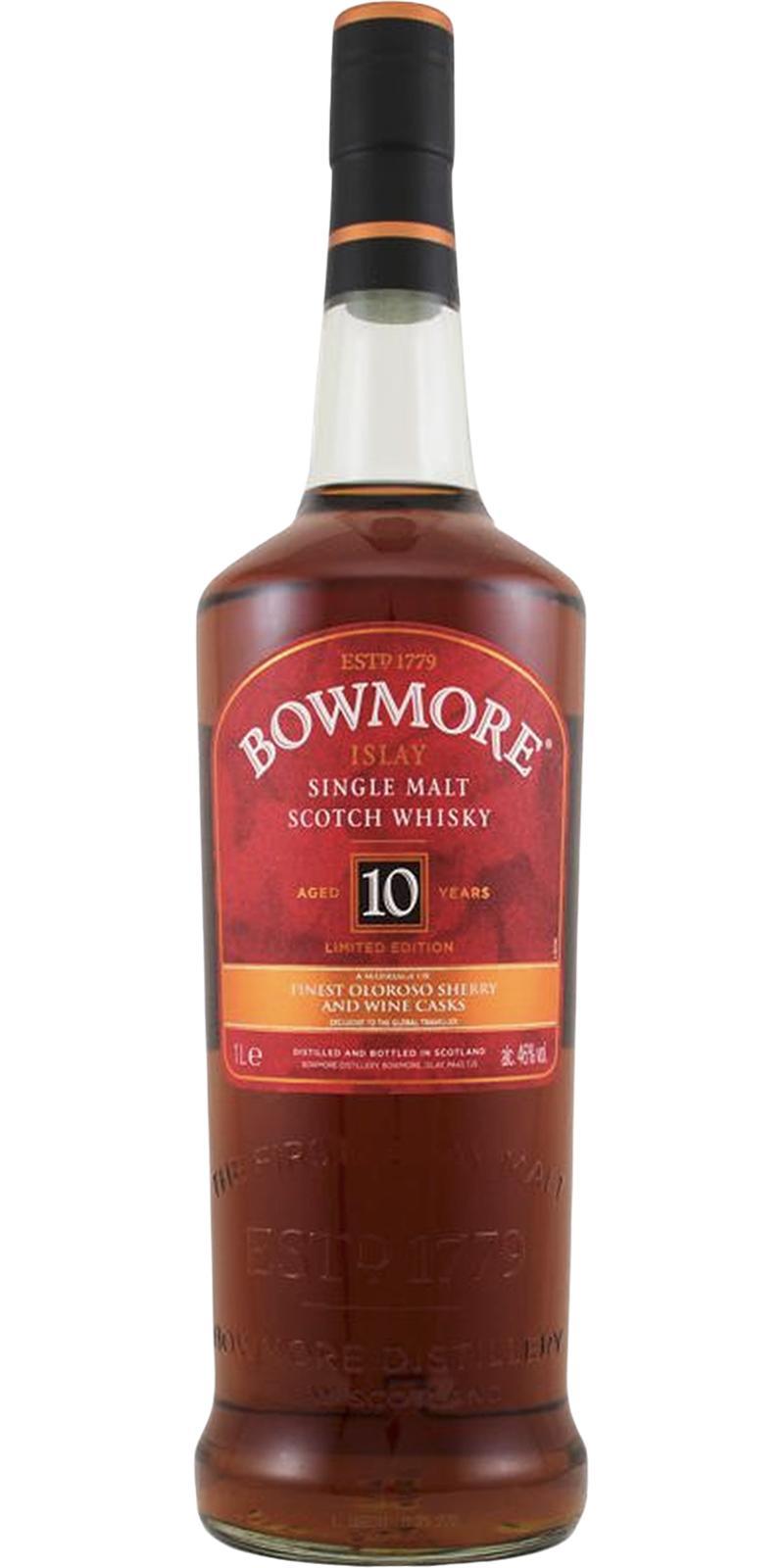 Bowmore 10-year-old Inspired by the Devil’s Casks Series
