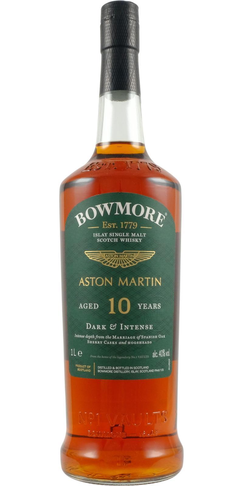 Bowmore 10-year-old Dark & Intense - Aston Martin Edition
