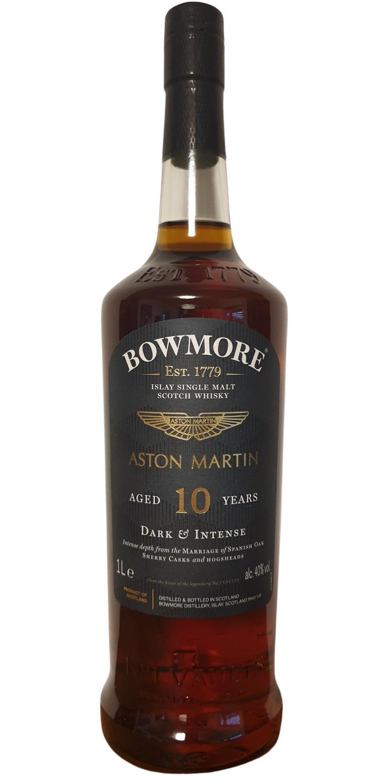 Bowmore 10-year-old Dark & Intense - Aston Martin Edition