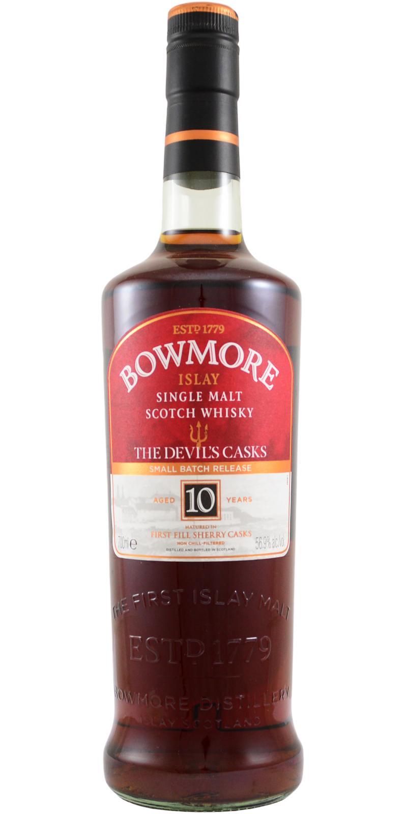 Bowmore 10-year-old The Devil's Casks - Small Batch Release