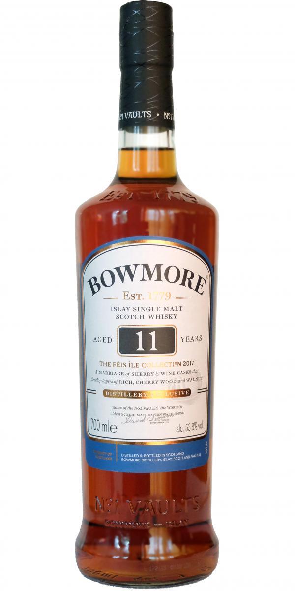 Bowmore 11-year-old The Feis Ile Collection 2017
