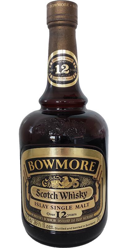 Bowmore 12-year-old Dumpy Brown Bottle