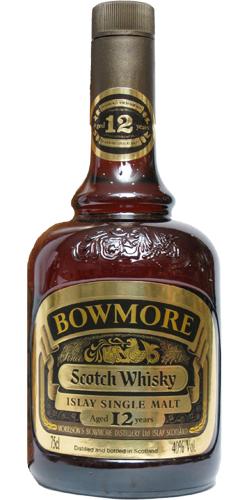 Bowmore 12-year-old Dumpy Brown Bottle
