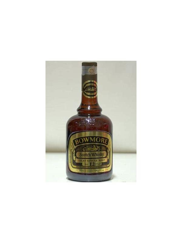 Bowmore 12-year-old Brown Dumpy Bottle