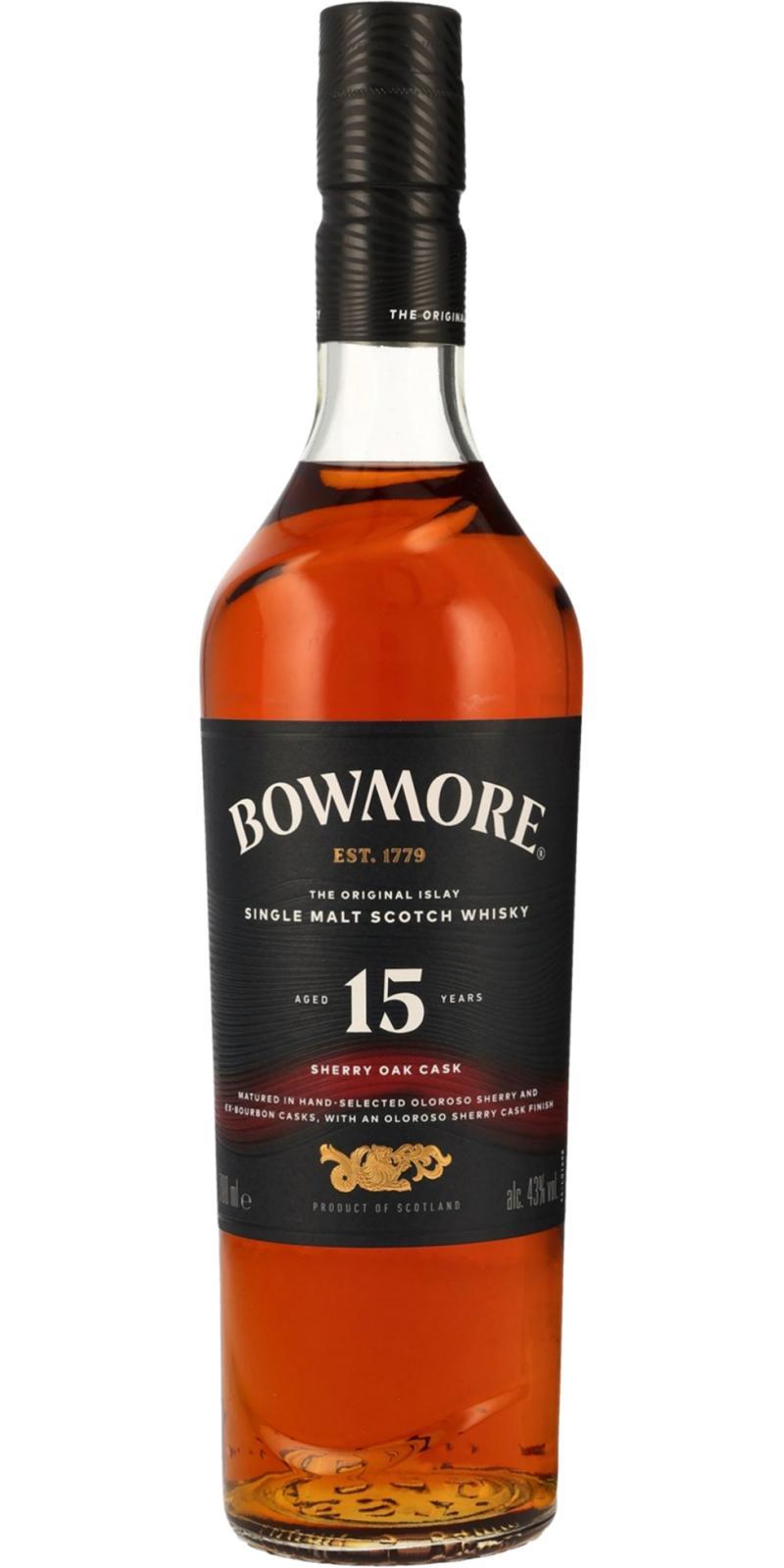 Bowmore 15-year-old Sherry Oak Cask