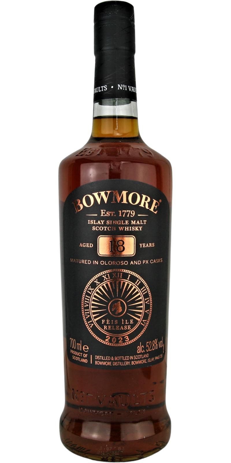 Bowmore 18-year-old Feis Ile 2023