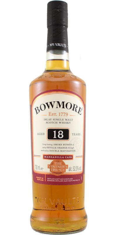 Bowmore 18-year-old The Vintner's Trilogy - Manzanilla Cask